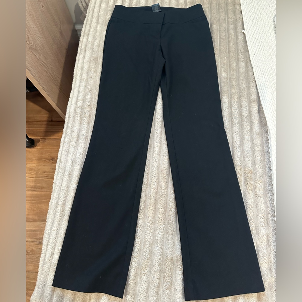 Ann Taylor Classic Black Straight Leg Pants